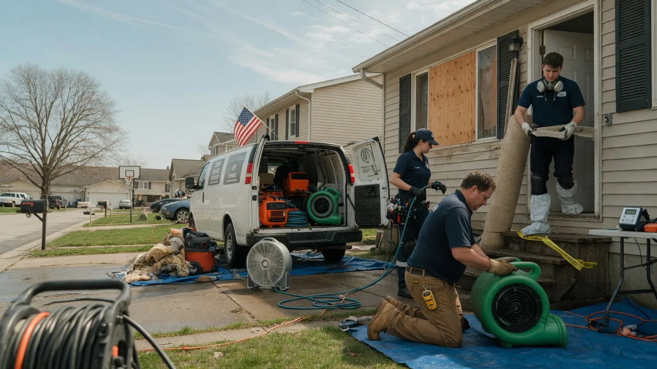 Water Damage Restoration in Wilsons, VA near me